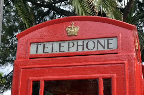 Londra telefon kulübesi — Stok fotoğraf