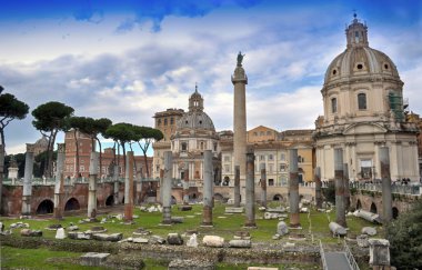 Trajan's Forum, Rome clipart