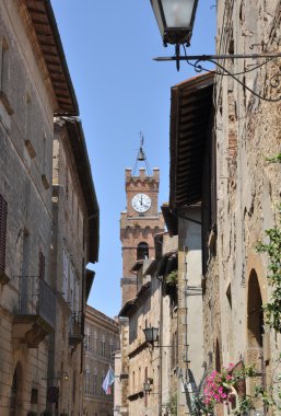 Pienza, Toskana, İtalya.