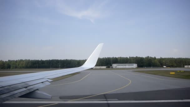 Airplane Taking Off Stock Footage