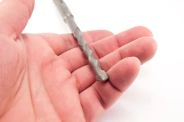 Beyaz arka plan üzerinde izole matkap