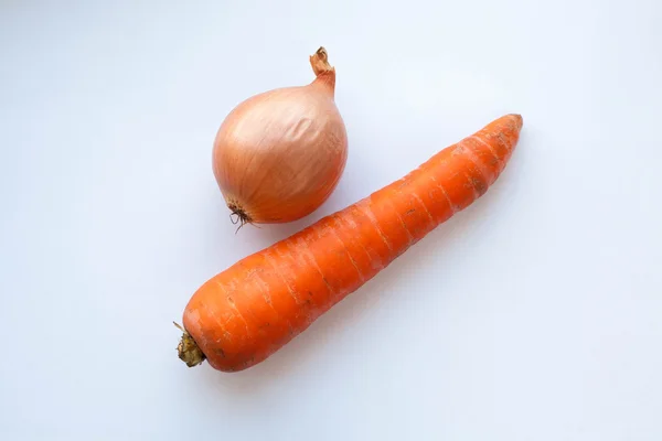 Bawang dan wortel — Stok Foto