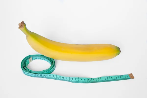Μπανάνα εκατοστό — Φωτογραφία Αρχείου