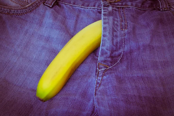 Jeans de banana — Fotografia de Stock