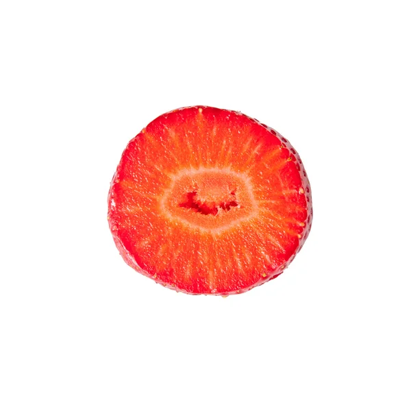 Erdbeeren Beeren isoliert — Stockfoto
