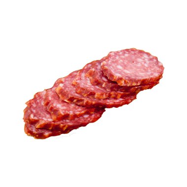 izole salam dilimleri