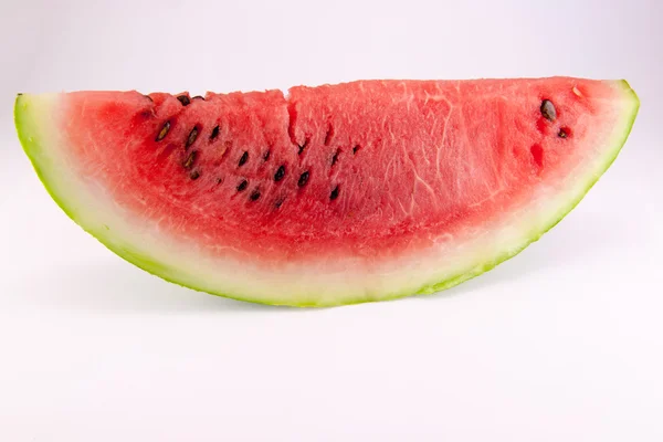 Slices of watermelon isolated on white background — Stock Photo, Image