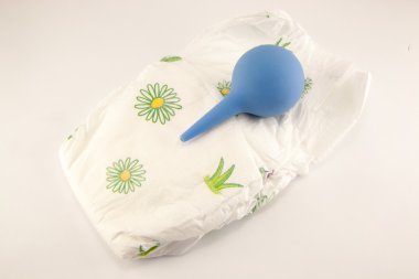 Çocuk bezi izole yığını