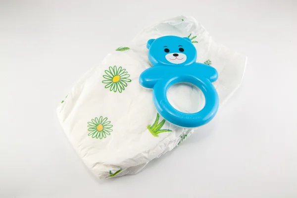 Çocuk bezi izole yığını