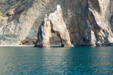 Ünlü Golden Gate rock Karadağ Milli Parkı'nda
