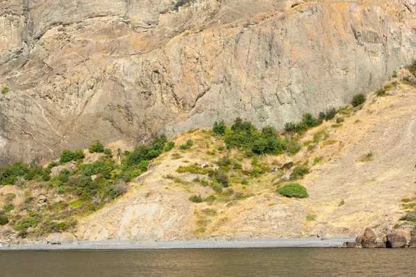 Kırım Dağları ve deniz — Stok fotoğraf