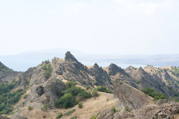 Кримські гори. Півострова Крим — стокове фото
