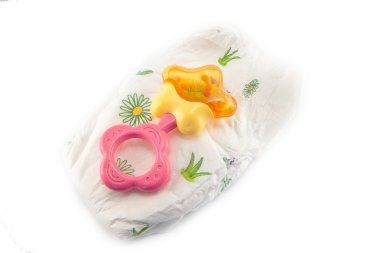 Çocuk bezi izole yığını