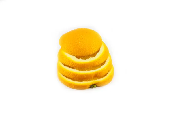 Smaczne i soczyste posiekane pomarańczowy — Zdjęcie stockowe