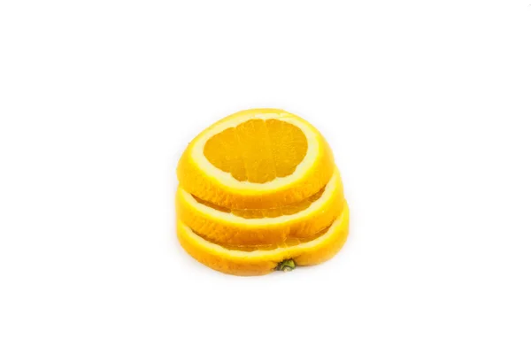 Sabrosa y jugosa naranja picada — Foto de Stock