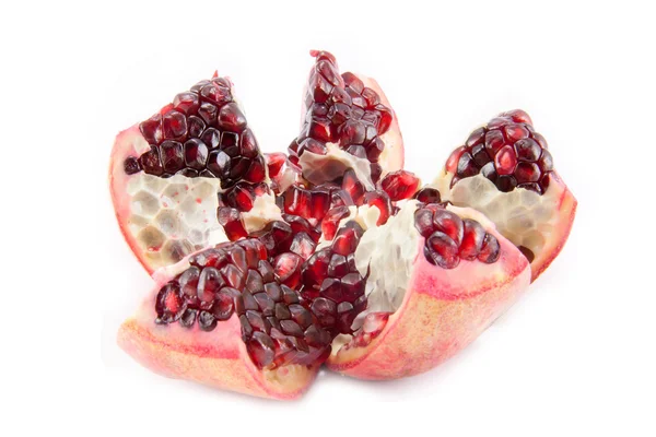 İzole sulu nar meyve