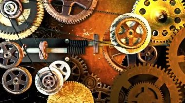 Mekanizma animasyon dişlileri