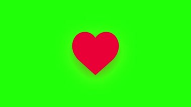 Yeşil arkaplandaki animasyon gibi