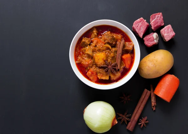 Carne Massaman curry — Foto de Stock