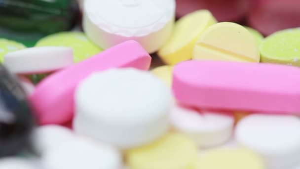 HD Macro, pilules de médecine colorée bouclables 