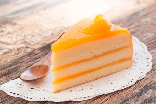 オレンジ ケーキ — ストック写真