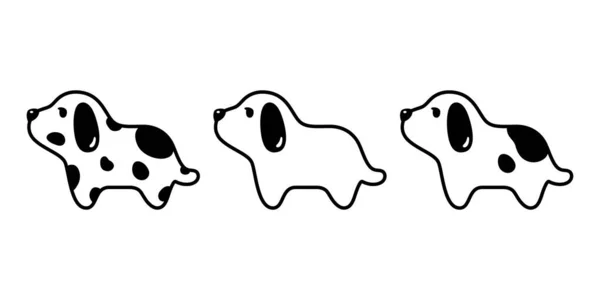 Hond Vector Franse Bulldog Pictogram Puppy Koekje Huisdier Karakter Cartoon — Stockvector