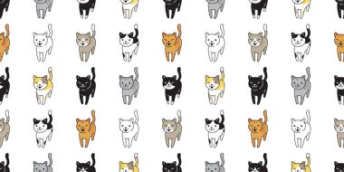 Kedisiz desenli kedi yavrusu Calico taşıyıcı hayvan eşarbı karton kaplama duvar kağıdı arka plan çizimi tasarımı