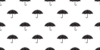 Şemsiyesiz desen izole edilmiş karikatür karo duvar kâğıdı tekrar arkaplan çizimi çizimi tasarımı