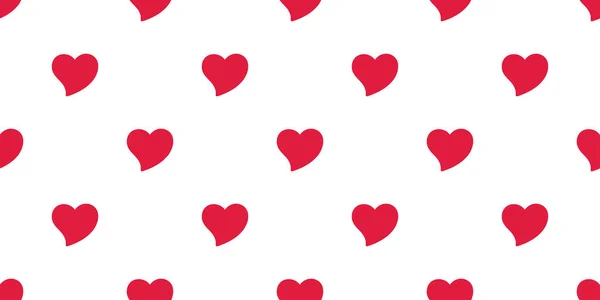 Kalp Desensiz Sevgililer Günü Karikatürü Karalama Eşarbı Izole Edilmiş Fayans — Stok Vektör