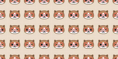 cat seamless pattern kitten eyeglasses eyewear vector calico doodle cartoon pet animal illustration checked dash line tile background gift wrapping paper repeat wallpaper scarf isolated brown