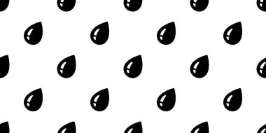 Yağmursuz desenli yağmur damlaları yağmur günü gökyüzü karikatür karalama eşarp yalıtılmış fayans hediye ambalaj kağıdı arka plan Duvar kağıdı illüstrasyon tasarımı siyah