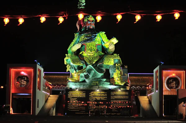 Koh Samui Thailand 2016 Statue Chinese God Guan Koh Samui — 스톡 사진