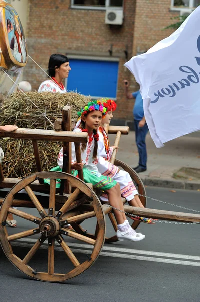 Kiev Ucrania Agosto 2013 Celebrando Día Independencia — Foto de Stock