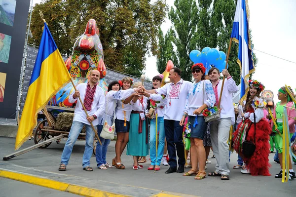 Kiew Ukraine August 2013 Feier Des Unabhängigkeitstages — Stockfoto
