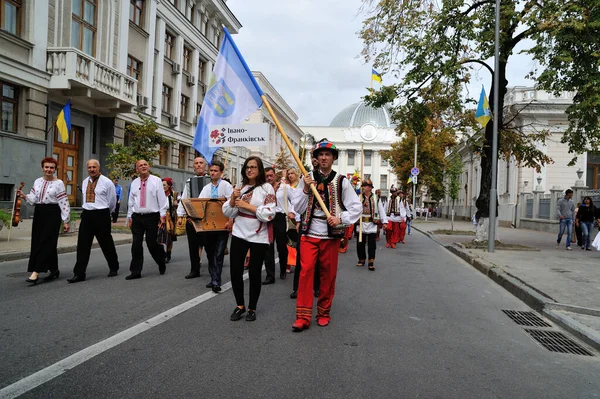 Kiev Ukraine Αυγούστου 2013 Εορτασμός Της Ημέρας Ανεξαρτησίας — Φωτογραφία Αρχείου