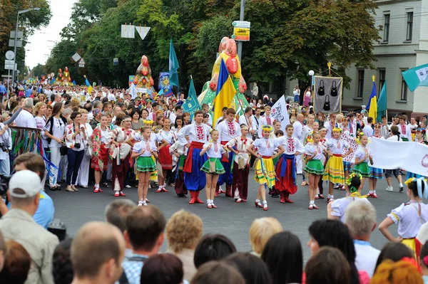 Kiev Ukraine Αυγούστου 2013 Εορτασμός Της Ημέρας Ανεξαρτησίας — Φωτογραφία Αρχείου