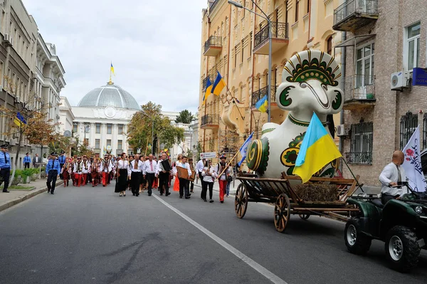 Kiev Ucrania Agosto 2013 Celebrando Día Independencia — Foto de Stock