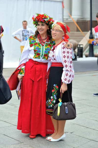 2013 Kiev Ukraine Augeight Celebrate Independence Day — 스톡 사진