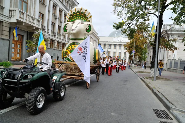 Kiev Ucrania Agosto 2013 Celebrando Día Independencia — Foto de Stock