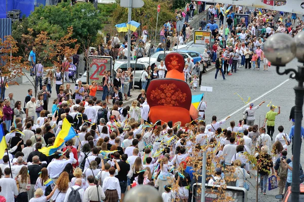 Kiev Ukraine August 2013 Viering Van Onafhankelijkheidsdag — Stockfoto