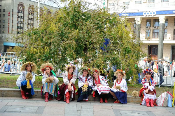 Kiev Ukraine 2013年8月24日 独立記念日を祝う — ストック写真