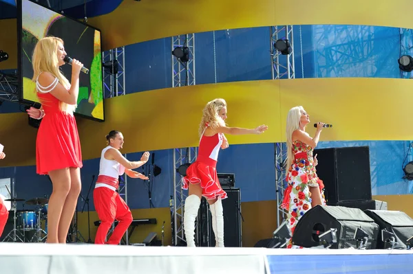 Kiev Ukraine August 2013 Celebrating Independence Day — Stock Photo, Image