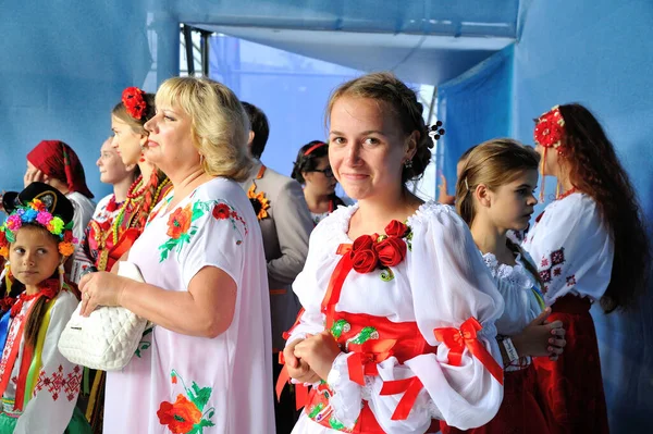 Kiev Ukraine Αυγούστου 2013 Εορτασμός Της Ημέρας Ανεξαρτησίας — Φωτογραφία Αρχείου