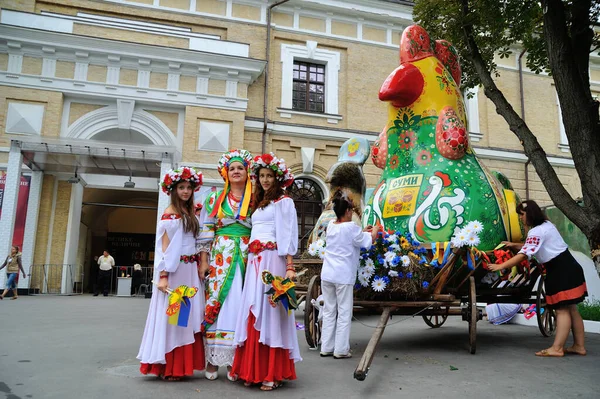 Kiev Ukraine August 2013 Celebrating Independence Day — 图库照片