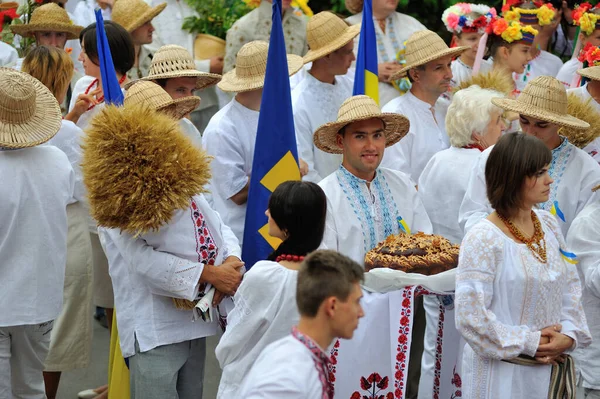 2013 Kiev Ukraine Augeight Celebrate Independence Day — 스톡 사진