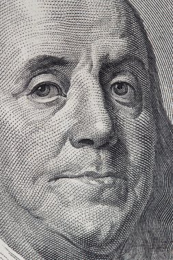 Nitel portre Benjamin Franklin.