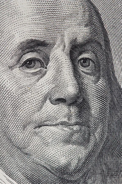 Kvalitativní portrét Benjamin Franklin. — Stock fotografie