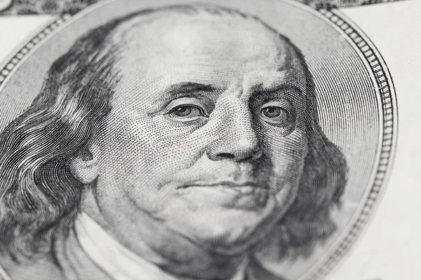 Kvalitativní portrét Benjamin Franklin. — Stock fotografie