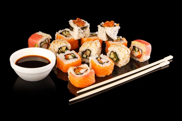 De heerlijke sushi — Stockfoto