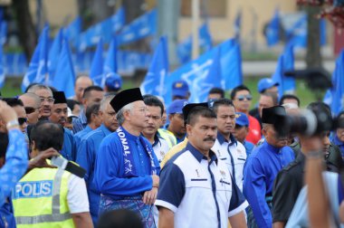 Pekan, Malezya - 20 Nisan: Başbakan Mohd Najib Abdul Raz